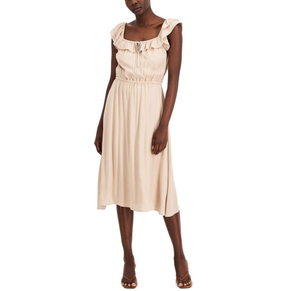 INC International Concepts Womens Metallic Dress